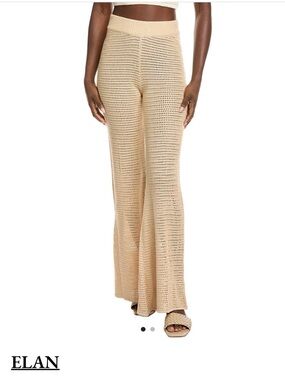 Elan crochet beachwear pant, Size Small